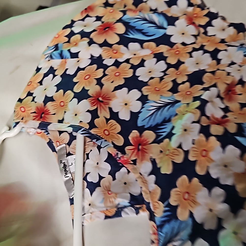Large papaya dress